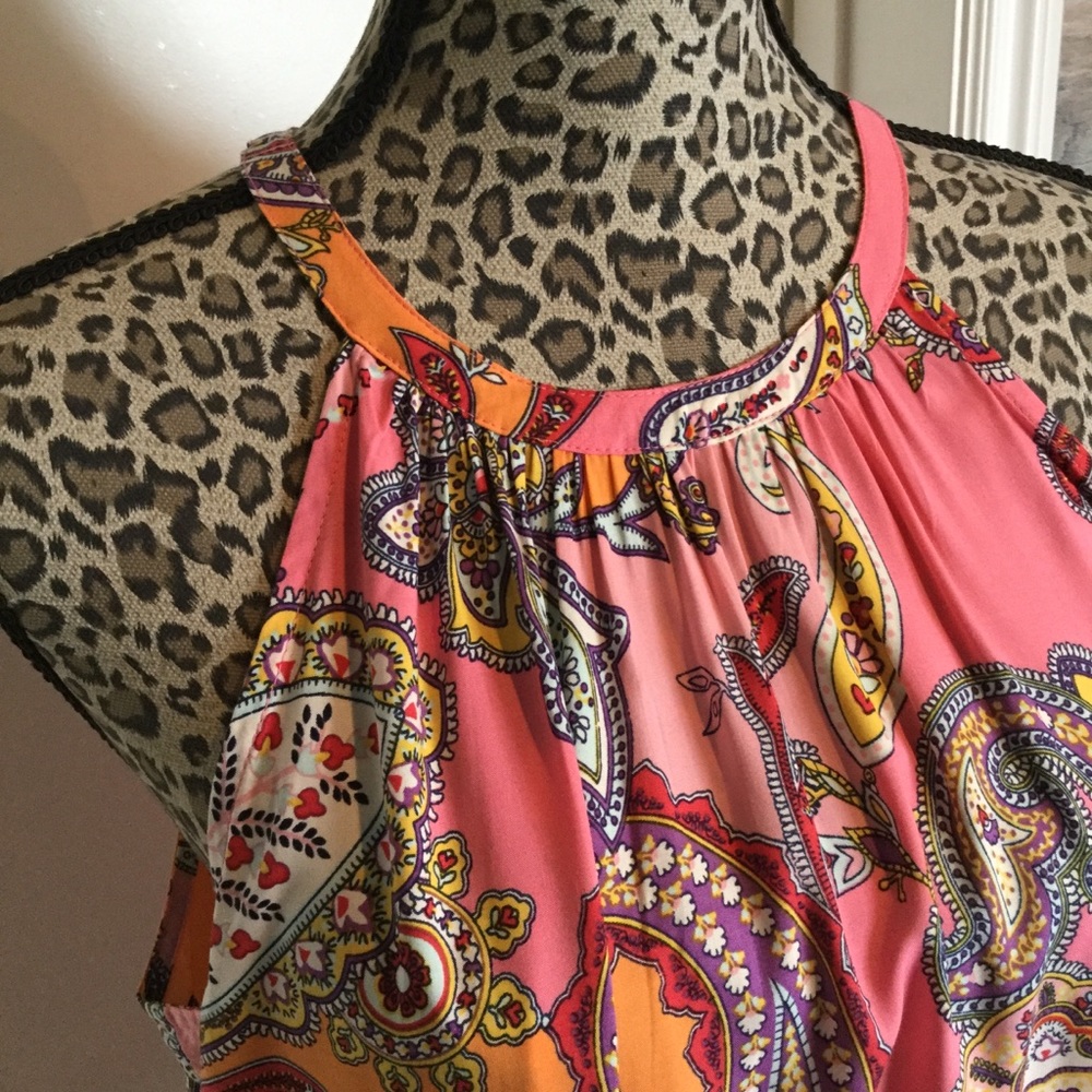 60’s Inspired Rayon Dress NEW - Picture 2 of 4
